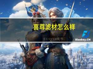 喜尊滤材怎么样