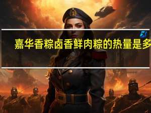 嘉华香粽 卤香鲜肉粽的热量是多少