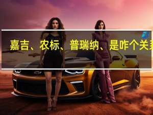 嘉吉、农标、普瑞纳、是咋个关系呀