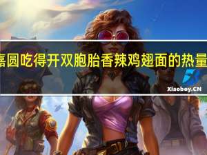 嘉圆 吃得开双胞胎香辣鸡翅面的热量是多少