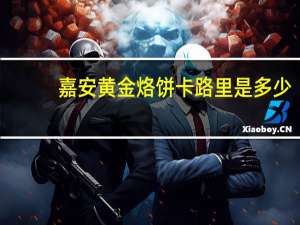 嘉安 黄金烙饼卡路里是多少