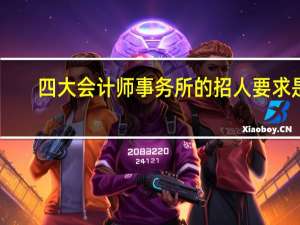 四大会计师事务所的招人要求是