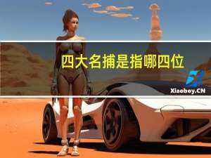 四大名捕是指哪四位