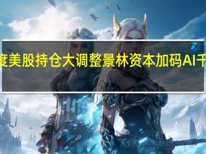 四大私募二季度美股持仓大调整景林资本加码AI千合资本新进7只个股