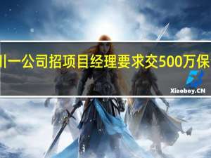 四川一公司招项目经理要求交500万保证金回应：体现应聘者个人资金实力 到底什么情况呢