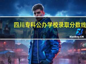 四川专科公办学校录取分数线