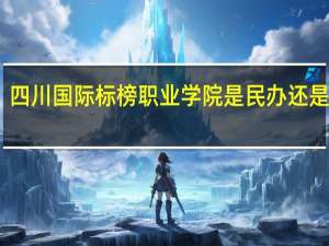 四川国际标榜职业学院是民办还是公办