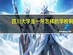 四川大学是一所怎样的学校啊