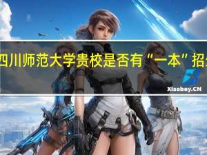 四川师范大学贵校是否有“一本”招生专业？