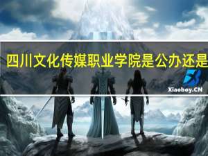 四川文化传媒职业学院是公办还是民办