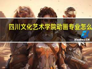 四川文化艺术学院动画专业怎么样