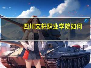 四川文轩职业学院如何