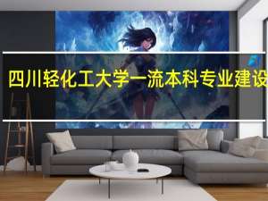 四川轻化工大学一流本科专业建设名单
