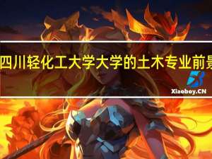 四川轻化工大学大学的土木专业前景如何