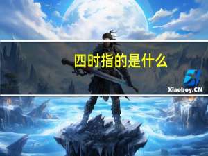 四时指的是什么