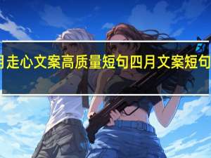 四月走心文案高质量短句 四月文案短句干净治愈