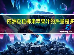 四洲 粒粒椰果苹果汁的热量是多少