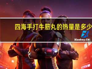 四海 手打牛筋丸的热量是多少