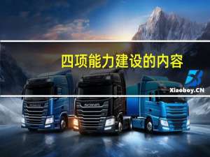 四项能力建设的内容（四个能力建设内容）