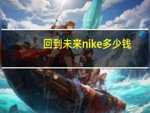 回到未来nike多少钱