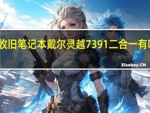 回收旧笔记本戴尔灵越7391二合一有哪些渠道