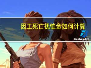 因工死亡抚恤金如何计算