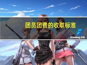 团员团费的收取标准