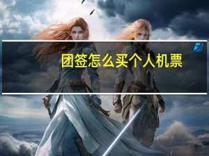 团签怎么买个人机票