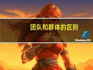 团队和群体的区别