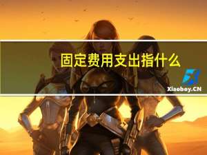 固定费用支出指什么