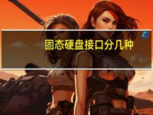 固态硬盘接口分几种（固态硬盘接口有几种）