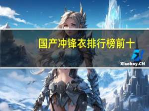 国产冲锋衣排行榜前十（国产冲锋衣排行榜）