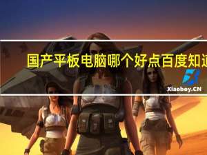 国产平板电脑哪个好点百度知道（国产平板电脑哪个牌子好）