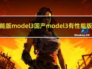 国产性能版model3 国产model3有性能版车型吗