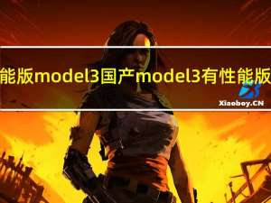 国产性能版model3 国产model3有性能版车型吗