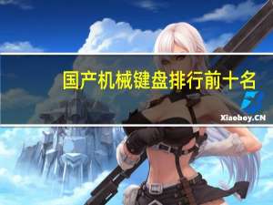 国产机械键盘排行前十名