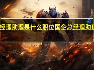 国企总经理助理是什么职位 国企总经理助理是什么职级