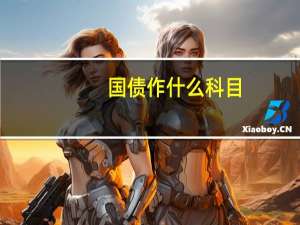 国债作什么科目