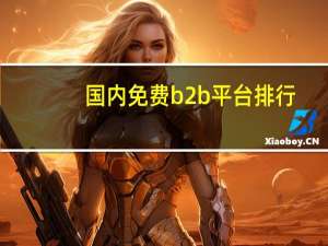 国内免费b2b平台排行