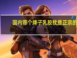 国内哪个牌子乳胶枕是正宗的