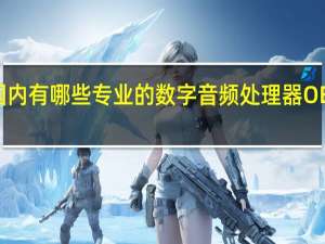 国内有哪些专业的数字音频处理器OEM厂家