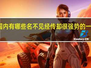 国内有哪些名不见经传却很强势的一本大学
