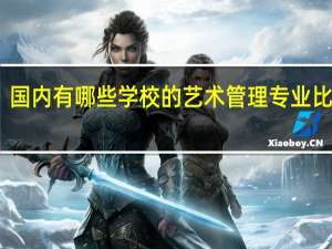 国内有哪些学校的艺术管理专业比较好
