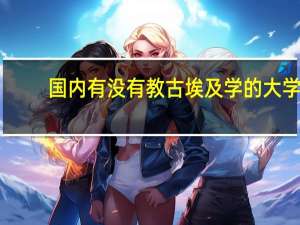 国内有没有教古埃及学的大学，有没有古埃及学的研究生专业
