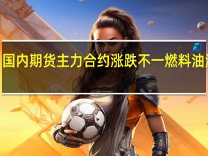 国内期货主力合约涨跌不一 燃料油涨超2%