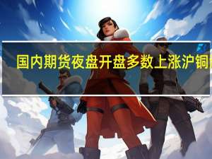 国内期货夜盘开盘多数上涨沪铜涨0.26%沪锌涨0.56%铁矿涨近1%玻璃涨0.68%原油涨1.4%纯碱涨1.58%