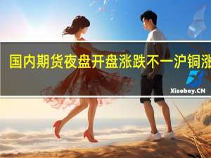 国内期货夜盘开盘涨跌不一沪铜涨逾0.4%螺纹跌0.49%铁矿跌0.83%玻璃跌0.67%原油涨0.02%燃油涨0.11%