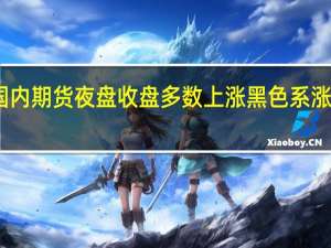 国内期货夜盘收盘多数上涨 黑色系涨幅居前