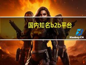 国内知名b2b平台