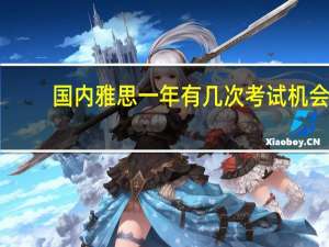 国内雅思一年有几次考试机会